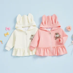 Adorable Toddler Girl Winter Warm Jacket for Cold Weather