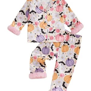 Adorable infant Halloween Pajama Set