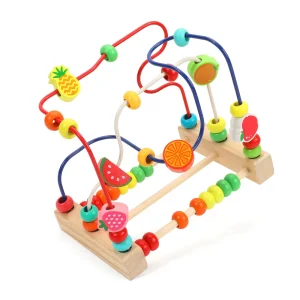 Children's Wooden Learning Puzzle Circles Toys