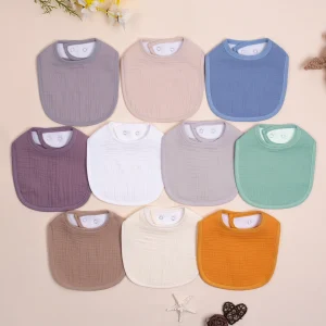 Super Absorbent Muslin Bibs Soft & Breathable